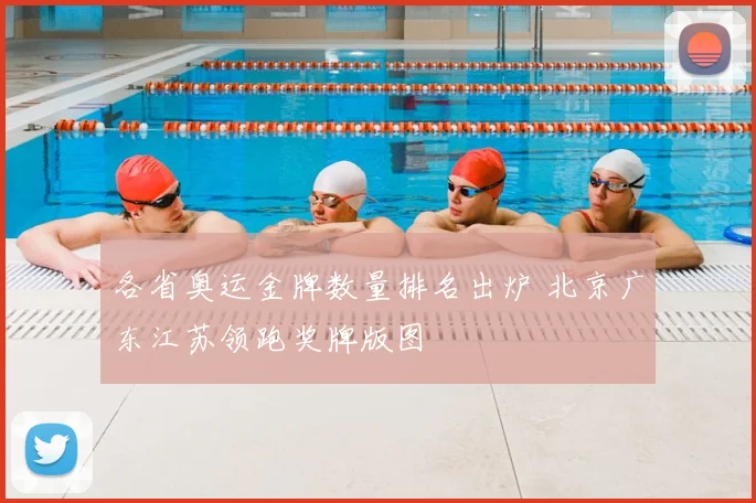 各省奥运金牌数量排名出炉 北京广东江苏领跑奖牌版图